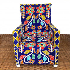 Fauteuil perlé du Nigéria 2