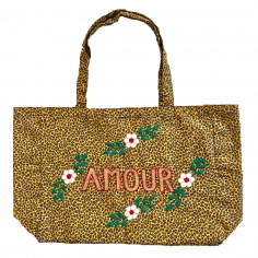 Kossiwa bag embroidered AMOUR