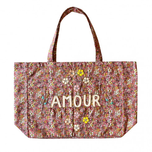 Sac Kossiwa brodé AMOUR