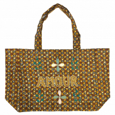 Kossiwa bag embroidered AMOUR