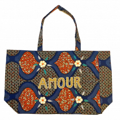 Kossiwa bag embroidered AMOUR 2