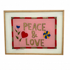 Peinture sous verre 16x12cm...