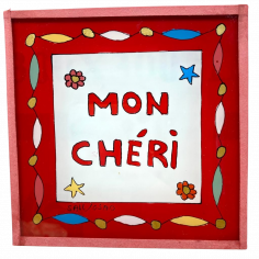 Peinture sous verre 10x10...