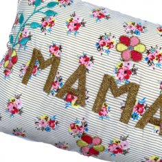 Embroidered cushion MAMAN 2