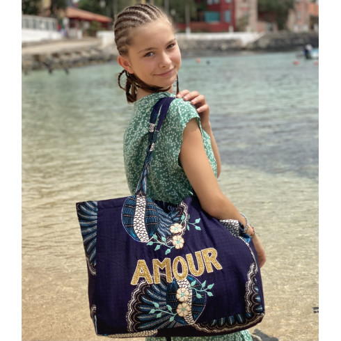 Sac Kossiwa brodé AMOUR