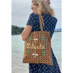 Sac wax Lisette brodé LIBERTE