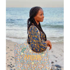Kossiwa bag embroidered AMOUR
