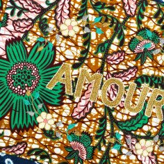 Kossiwa bag embroidered AMOUR