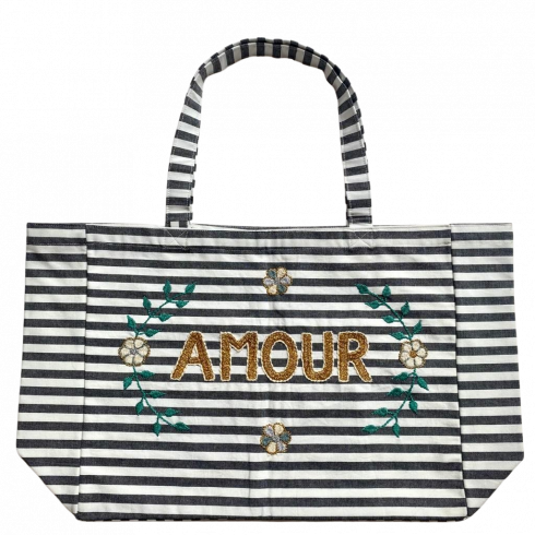 Sac Kossiwa brodé AMOUR