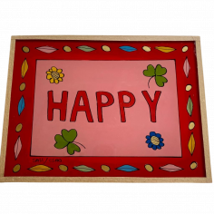 Peinture sous verre 16x12-...