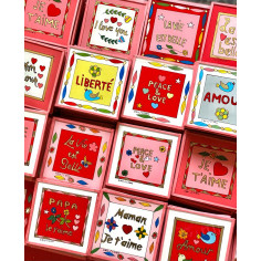 Peinture sous verre 12x16cm... 2