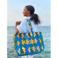 Kossiwa bag embroidered AMOUR