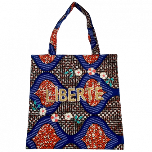 Lisette bag embroidered LIBERTE