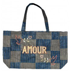 Kossiwa bag embroidered AMOUR
