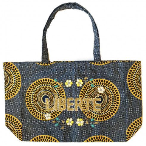 Sac Kossiwa brodé LIBERTE