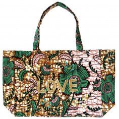 Kossiwa bag embroidered LOVE