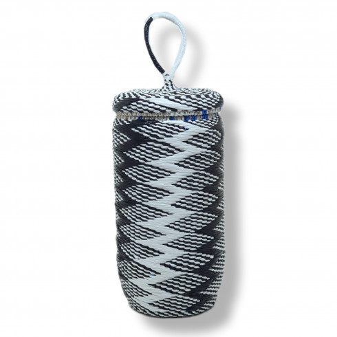 Bocal en verre tissé à la main