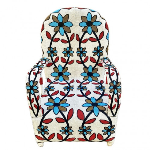 Fauteuil perlé du Nigéria