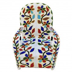 Fauteuil perlé du Nigéria