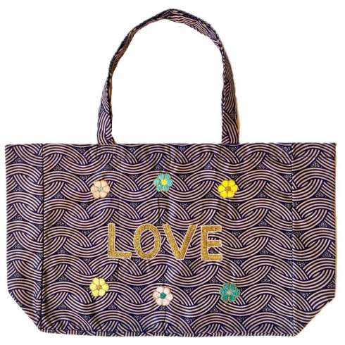 Kossiwa bag embroidered PAIX