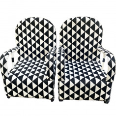Fauteuil perlé du Nigéria 2