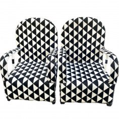 Fauteuil perlé du Nigéria 2