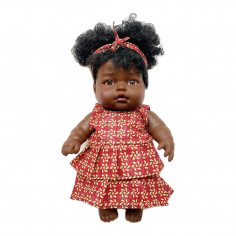 Poupée Amy - Robe rouge...