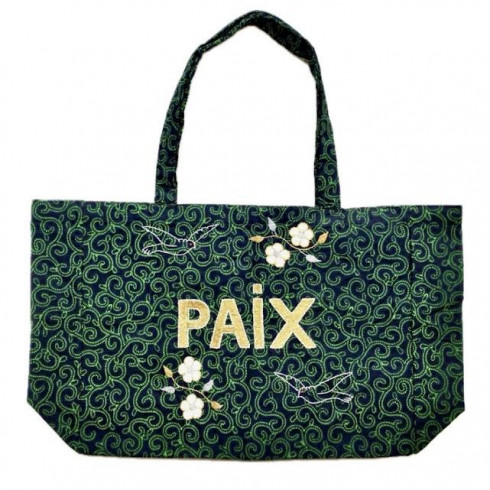 Sac Kossiwa brodé PAIX