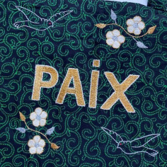 Kossiwa bag embroidered PAIX 2