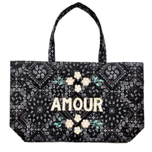 Kossiwa bag embroidered AMOUR