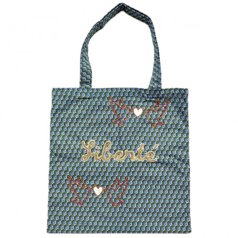 Sac Lisette brodé LIBERTE