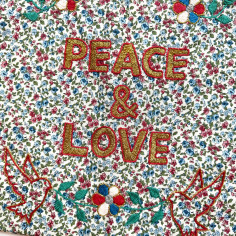 Sac Kossiwa brodé PEACE AND... 2