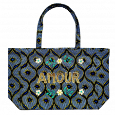 Kossiwa bag embroidered AMOUR
