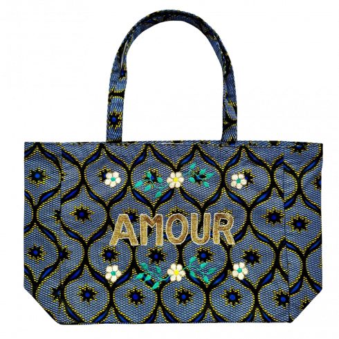 Kossiwa bag embroidered AMOUR