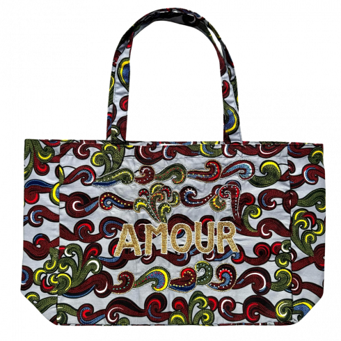Sac Kossiwa brodé AMOUR