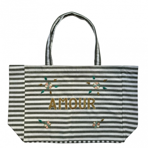 Sac Kossiwa brodé AMOUR
