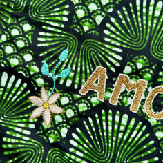 Kossiwa bag embroidered AMOUR 2