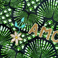 Kossiwa bag embroidered AMOUR 2