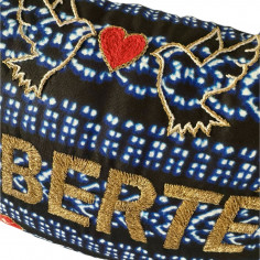 Embroidered cushion LIBERTE 2