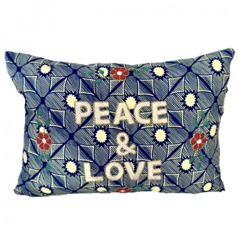 Embroidered cushion AMOUR