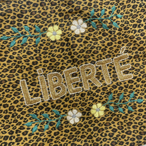 Sac Kossiwa brodé LIBERTE