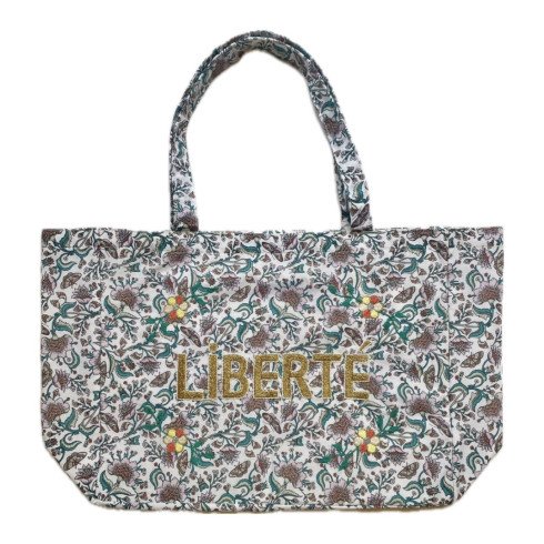 Kossiwa bag embroidered LOVE