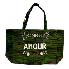 Sac Kossiwa brodé AMOUR