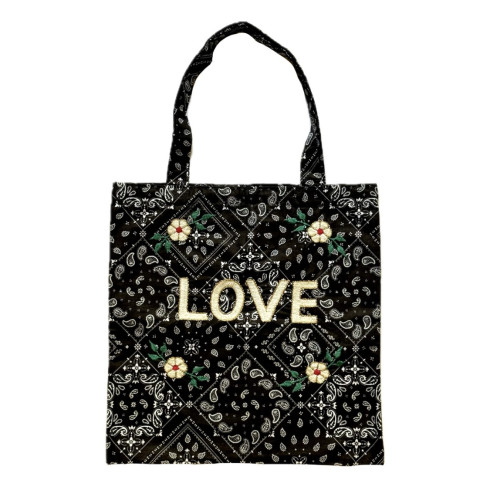 Lisette embroidered bag LOVE