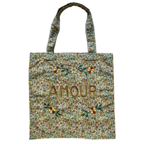Sac Lisette brodé AMOUR