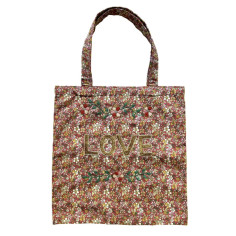 Lisette embroidered bag LOVE