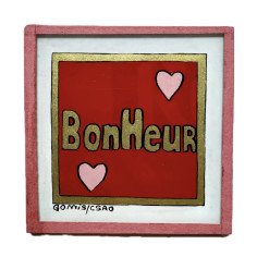 Peinture sous verre 10x10...