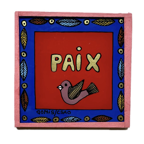 Painting under glass 10x10