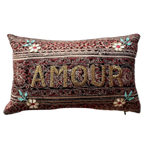 Mini coussin Simrane x CSAO AMOUR