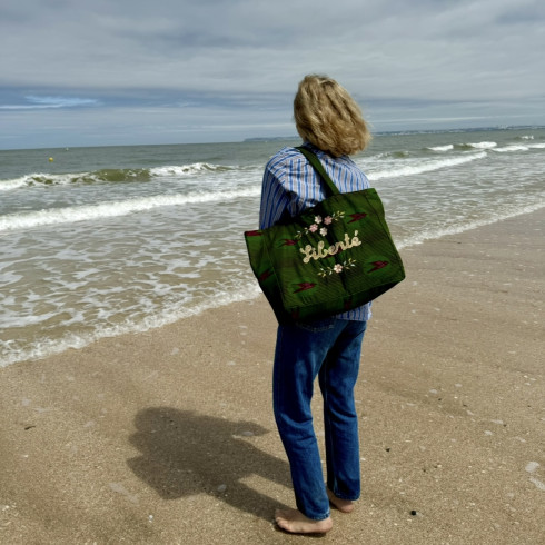 Sac kossiwa brodé Liberté